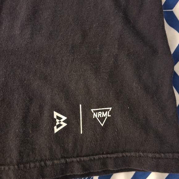 NRML x Beast Mode Marshawn Lynch T-shirt Large L Black - Picture 3 of 5